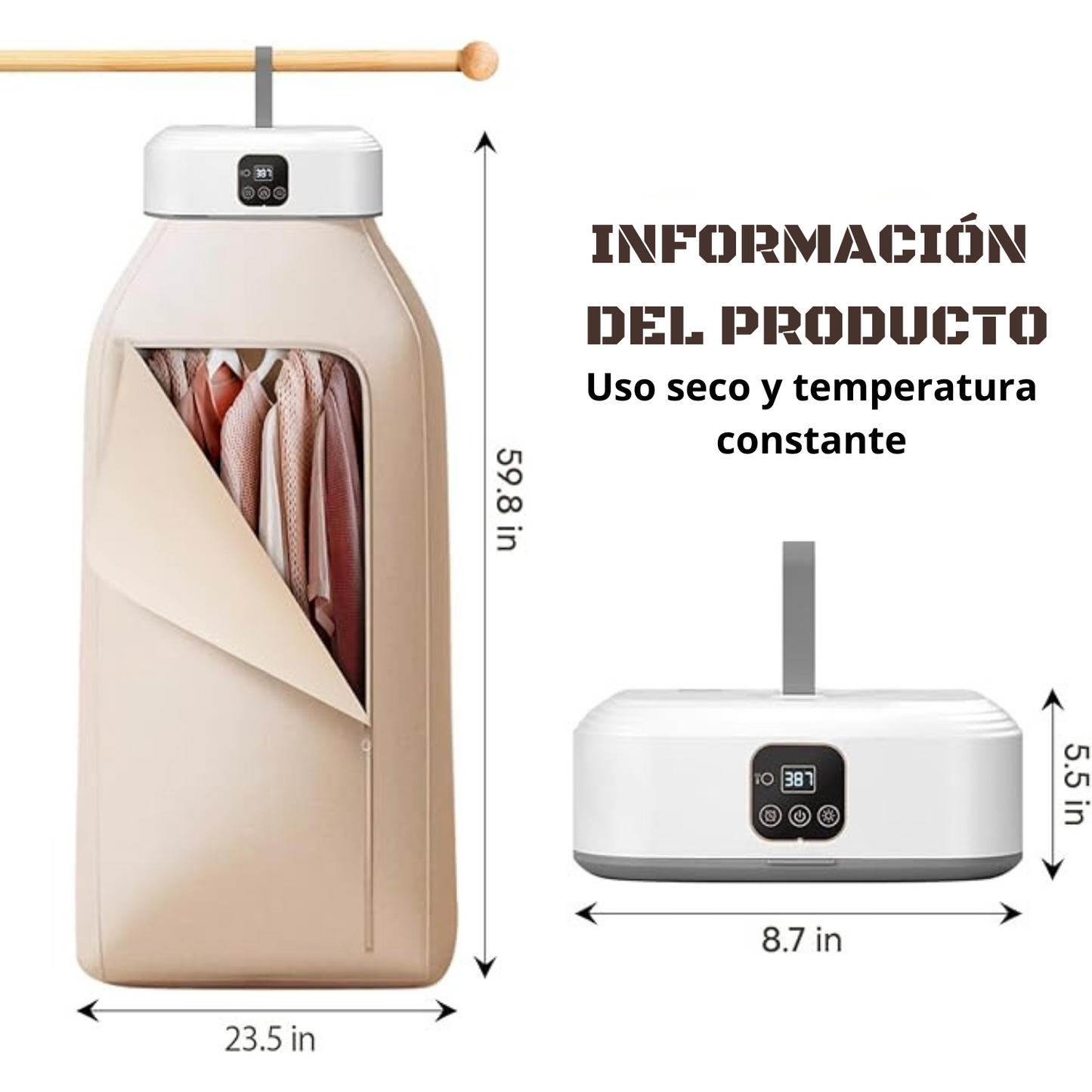 Secadora De Ropa Portatil