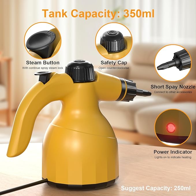 vaporizador multisuperficie con 10 accesorios