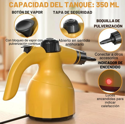 vaporizador multisuperficie con 10 accesorios