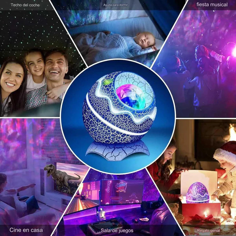 Dino Egg-Proyector Parlante Huevo De Dinosaurio🦕